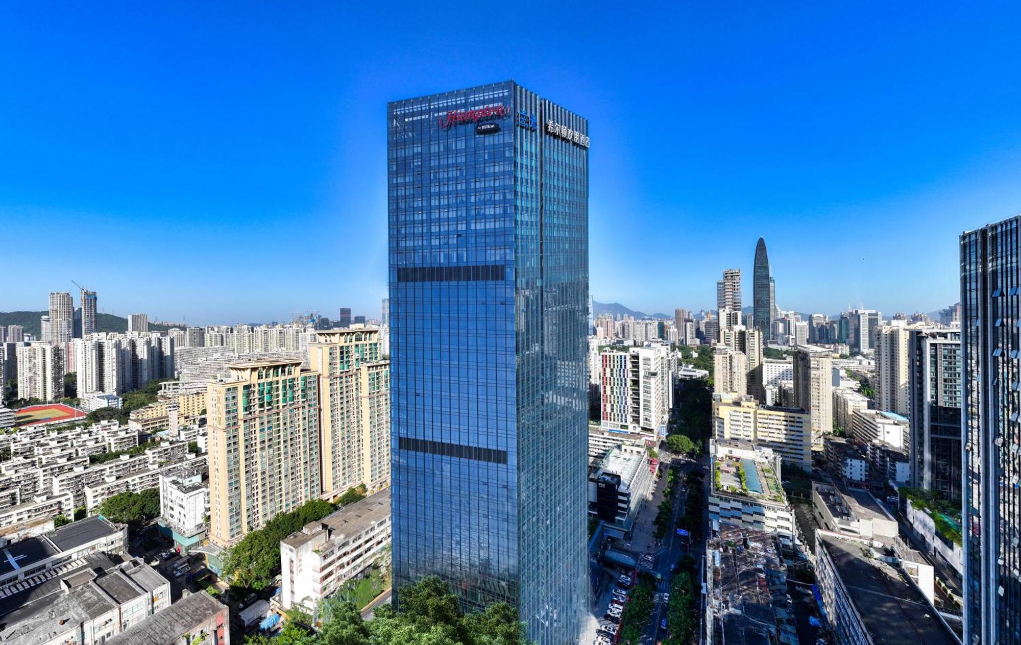 Hampton By Hilton Shenzhen Futian Huaqiangbei Hotel Exterior photo